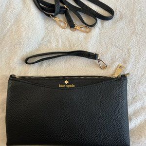 Black clutch or crossbody